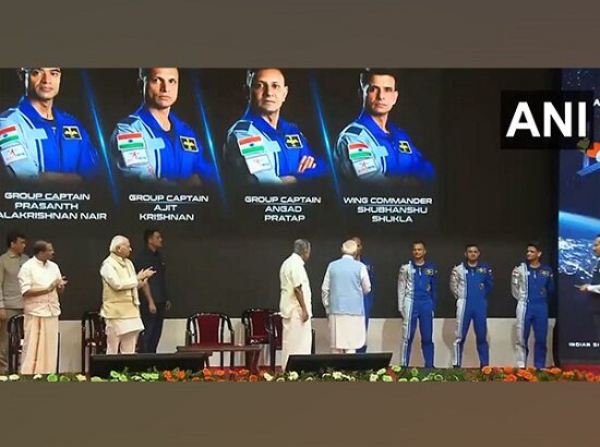 India announces four crew members for 'Gaganyaan' space mission