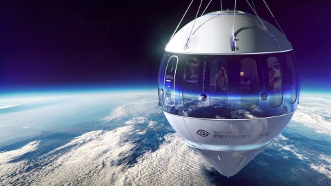 A capsule is scheduled to launch humans into space by balloon from next year
