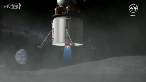 Odysseus made history by becoming first commercial spacecraft to land on the moon