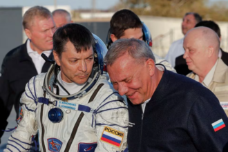 Russian cosmonaut sets record for most time in space