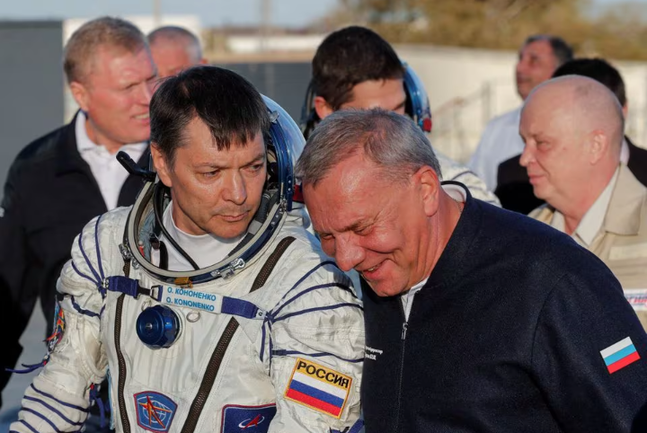 Russian cosmonaut sets record for most time in space