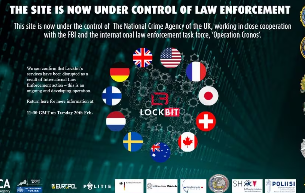 Britain, US, and EU disrupt the Lockbit cybercrime gang