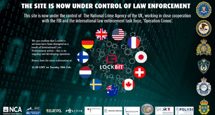 Britain, US, and EU disrupt the Lockbit cybercrime gang