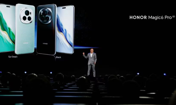 China's Honor releases its AI-enhanced Magic 6 Pro smartphone worldwide