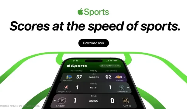 Apple Sports updates the iPhone lock screen with real-time scores