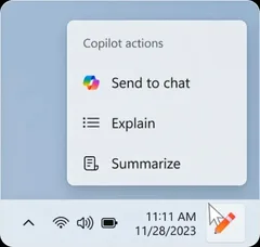 Copilot incorporate more tightly with Windows 11