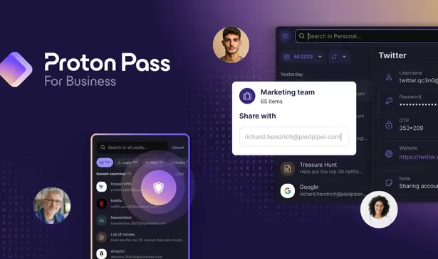 Proton is entering the business world with its password manager