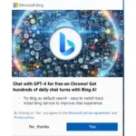 Microsoft once again ask Chrome users to try Bing through unblockable pop-ups