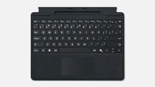 Microsoft's latest Surface Pro Keyboard has bold keys to improve readability