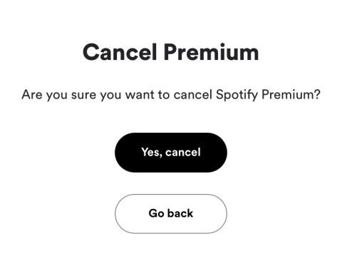 You can cancel your account on the Spotify website