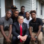 Donald Trump supporters fabricate and distribute fake AI images of him with black voters