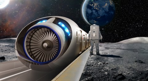 The US already has a wild proposal to construct a lunar train network