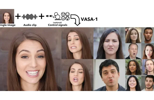 Microsoft's AI program can create lifelike videos of people singing and conversing from pictures