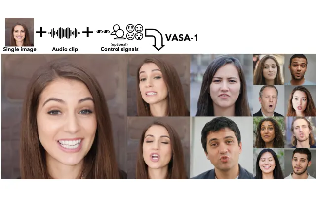 Microsoft's AI program can create lifelike videos of people singing and conversing from pictures