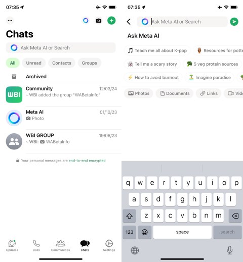 WhatsApp now lets you chat to an AI bot