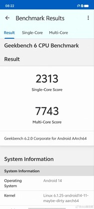 MediaTek Dimensity 9300 Geekbench CPU score