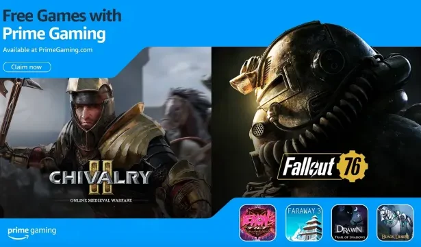 Amazon’s Prime Gaming titles for April include Fallout 76 and Chivalry 2