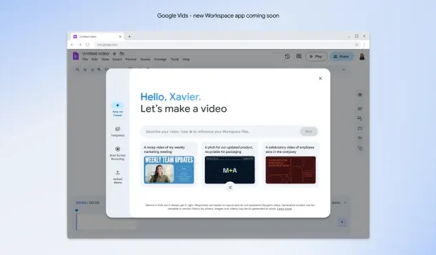 Google's new AI video generator is more HR-focused than Hollywood