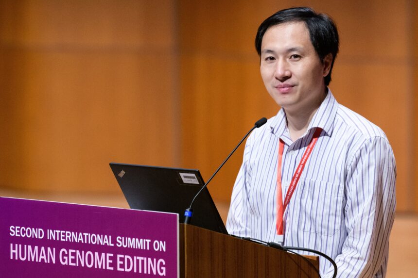 Chinese Scientist jailed for gene-editing babies is now working back in a lab